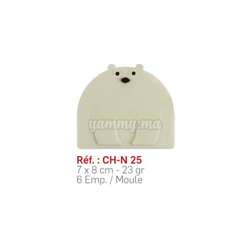 Moule Chocolat PVC 7x8 cm "CH-P025" - Zealous