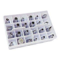 24 Mini Douilles Pâtisserie en Acier Inoxydable