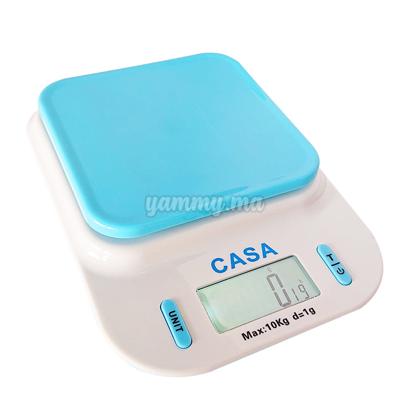 Balance de Cuisine avec Thermomètre électronique 1g-10Kg