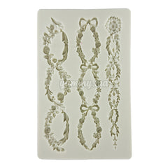 Moule Silicone 3 Guirlandes de Fleurs