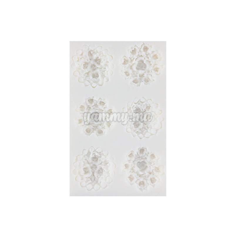 Moule Silicone 6 Bouquets de Roses