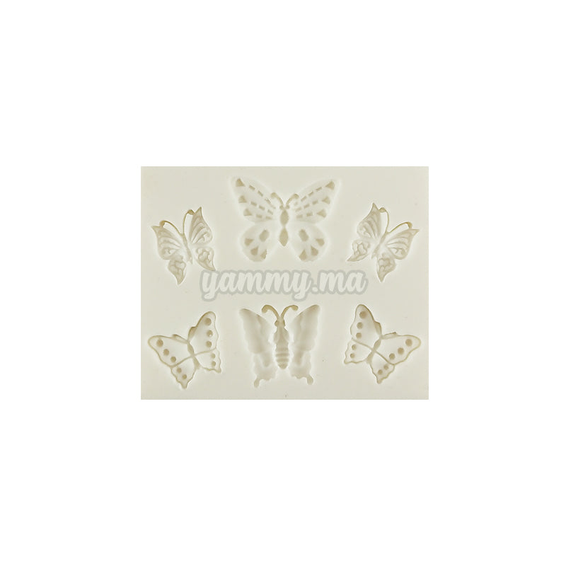 Moule Silicone 6 Papillons