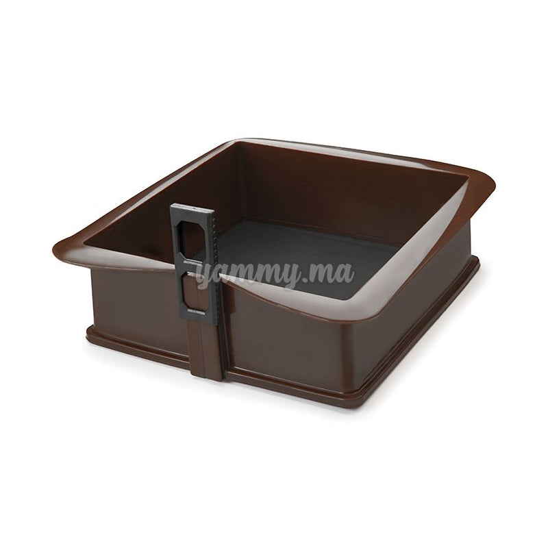 Moule Silicone Carre Démontable 21x21x7 cm - Lacor