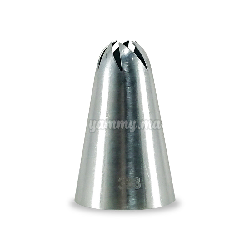 Douille Fleur en Acier-inoxydable "333"