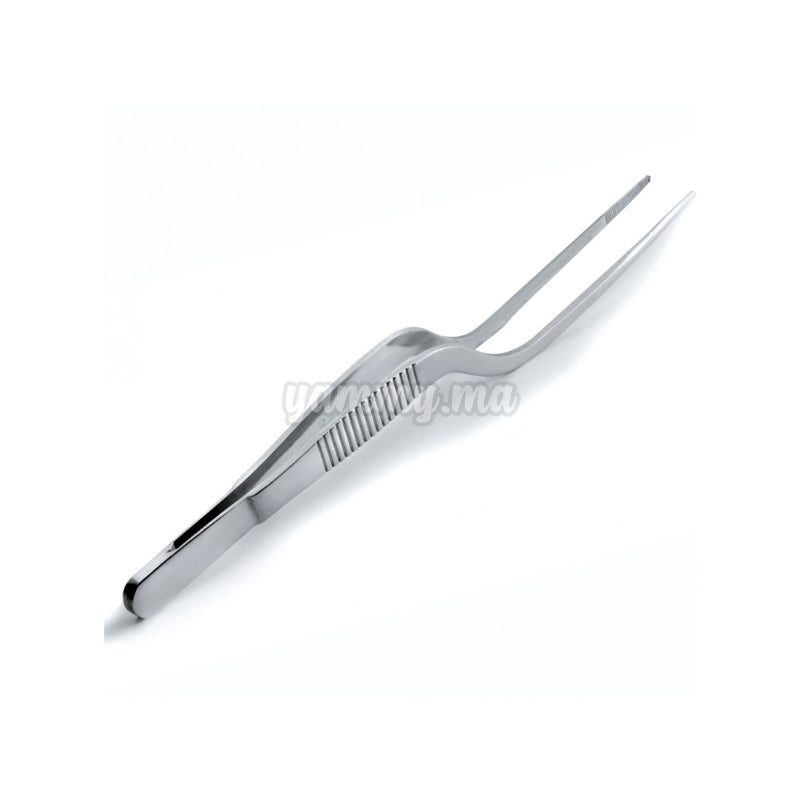 Pince à Précision Offset 10cm inox 18/10 - Lacor 62954