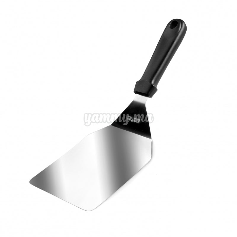 Spatule Coudée Rectangulaire XL 32 x 14 cm en inox - Ibili 738450E