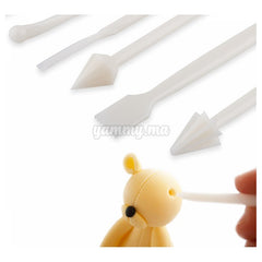 Ensemble 12 Outils pour pâte à sucre 14 cm - Ibili 752900