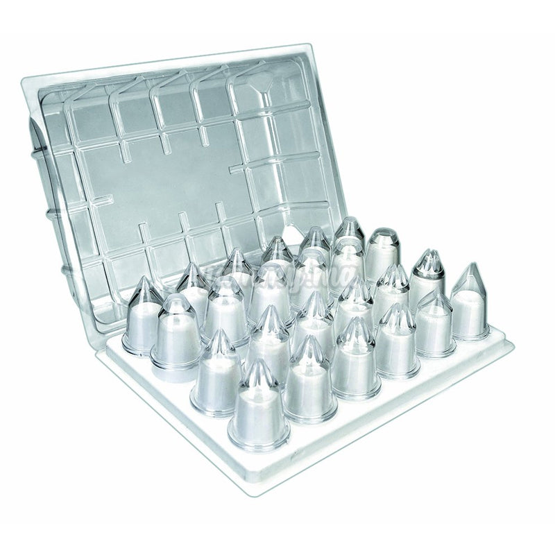 Ens. de 24 Douilles en Polycarbonate - Ibili 771900