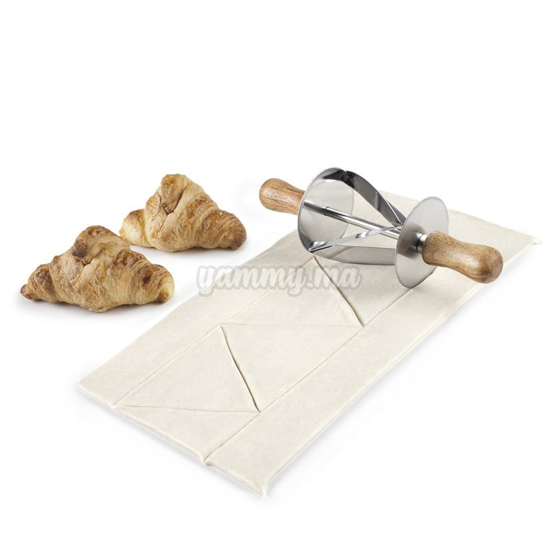 Rouleau Coupeur de Petits Croissants 9 cm - Ibili 787701