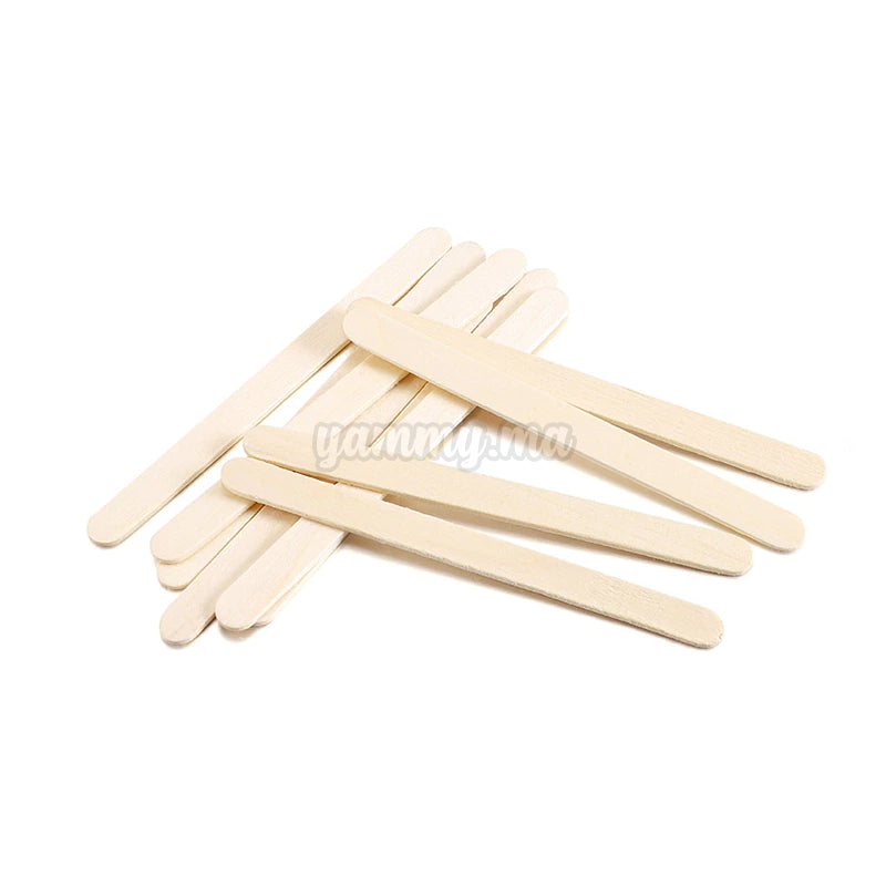 Bâtonnets à Glace en Bois 11 cm (x50)