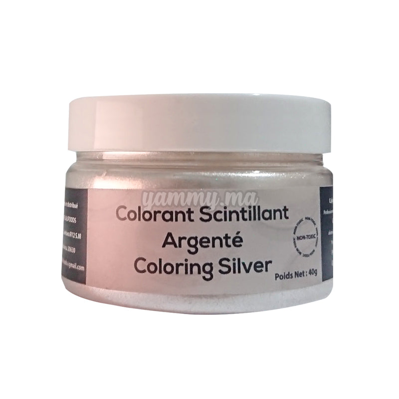 Colorant Scintillante Argenté 40gr