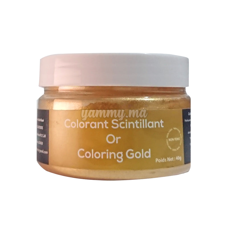 Colorant Scintillant Or 40g