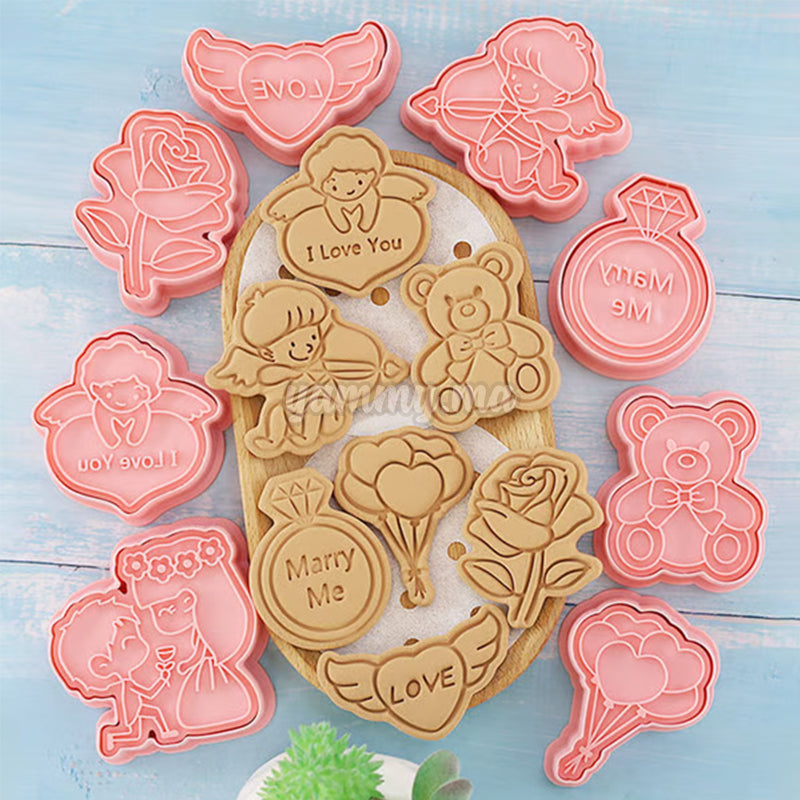 EMPORTE-PIÈCES THÈME AMOUR LOVE