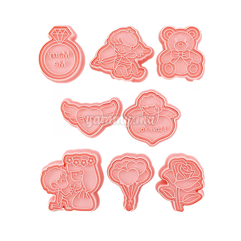 EMPORTE-PIÈCES THÈME AMOUR LOVE