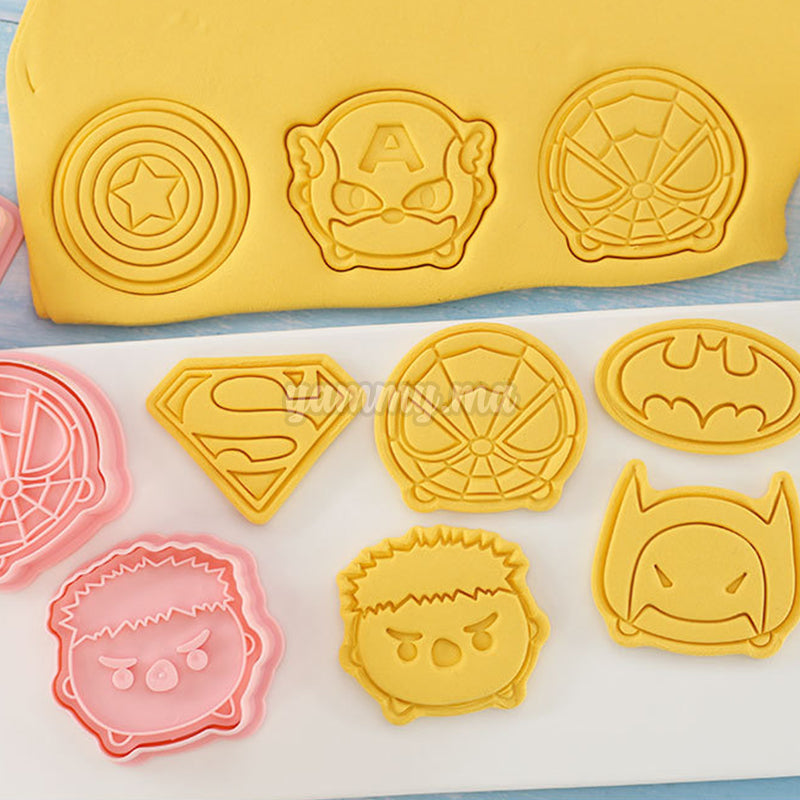 Emporte-Pièces Super Héros Décorations de Biscuit