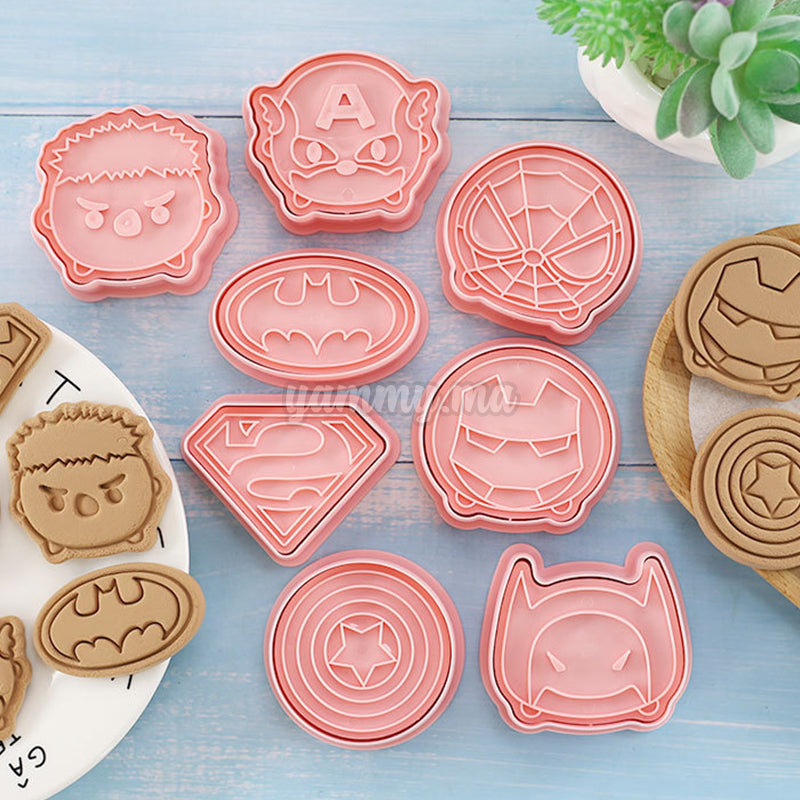 Emporte-Pièces Super Héros Décorations de Biscuit