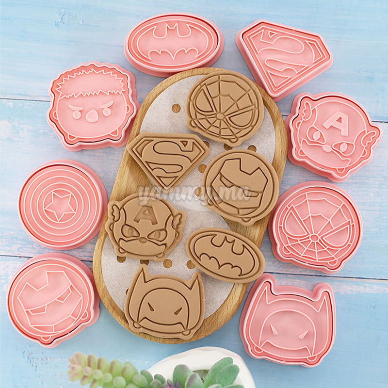 Emporte-Pièces Super Héros Décorations de Biscuit