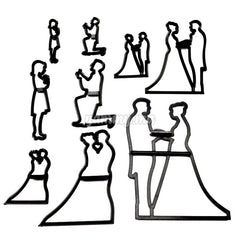 emporte-pièces Mariage