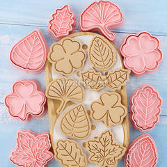  Emporte-pièces feuilles Décorations de Biscuit