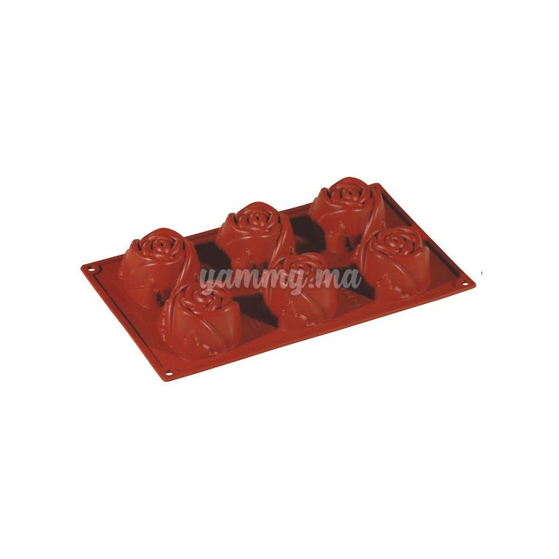 Moule Silicone Rose "FR052" - Pavoni