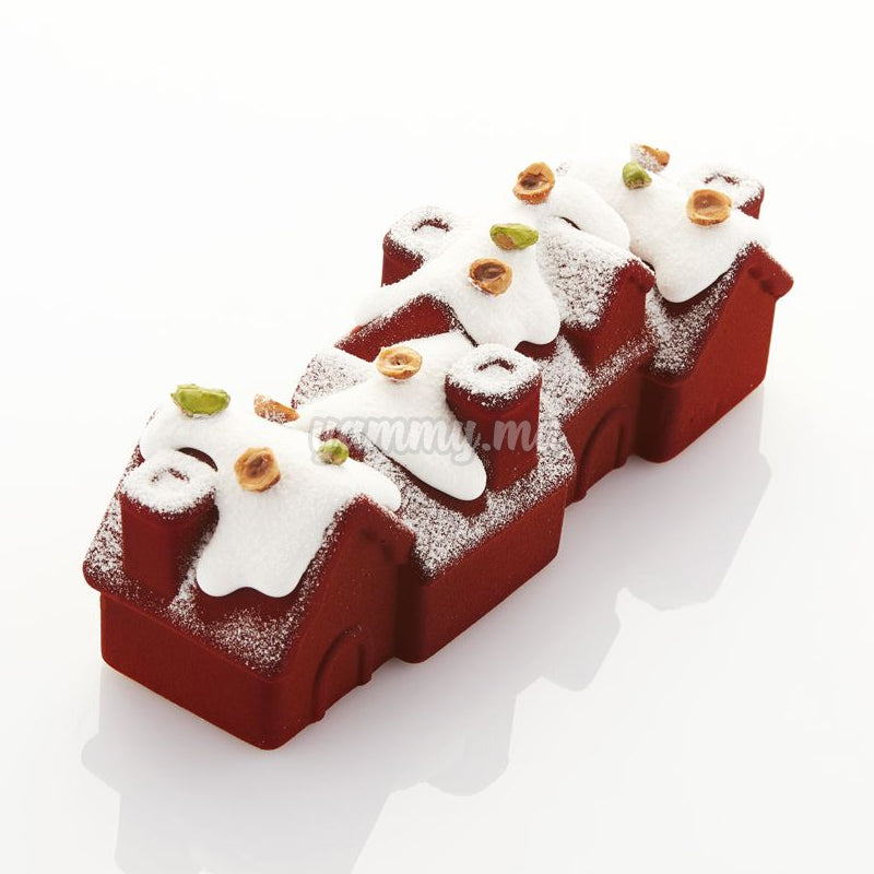 Moule Silicone CHALET "KE078" - Pavoni