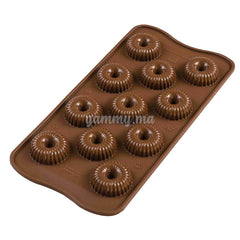 Moule Silicone 3D Choco Crown "SCG49" - Silikomart