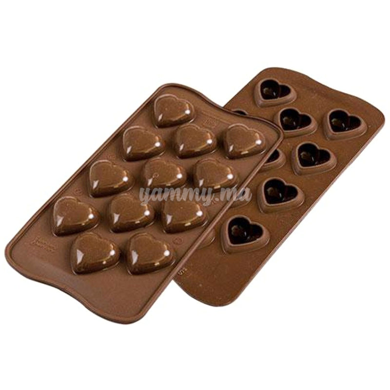 Moule en Silicone Pour Chocolat 3D My Love "SCG48" - Silikomart
