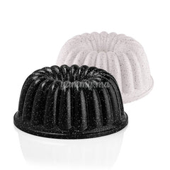 Moule à Gâteaux en Granite 23cm "Dilim" Blanc - Taç