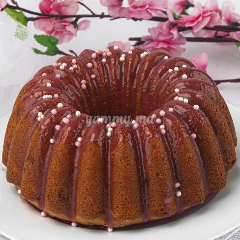 Moule à Gâteaux en Granite 23cm "Dilim" Blanc - Taç