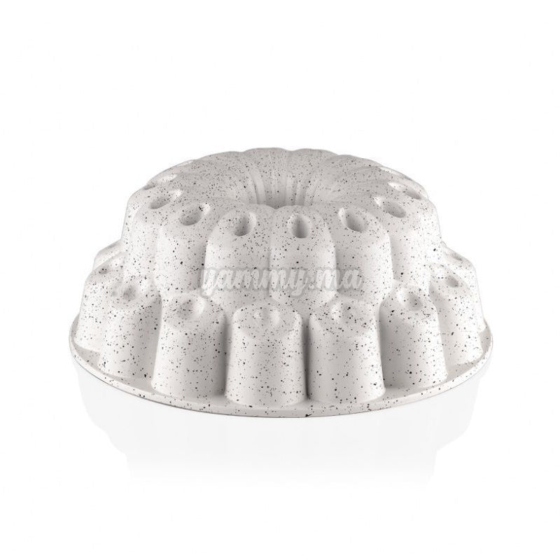 Moule à Gâteaux en Granite 23cm "Ozlem" Blanc - Taç
