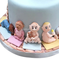 Moule Silicone Bébé pour Pâte à sucre