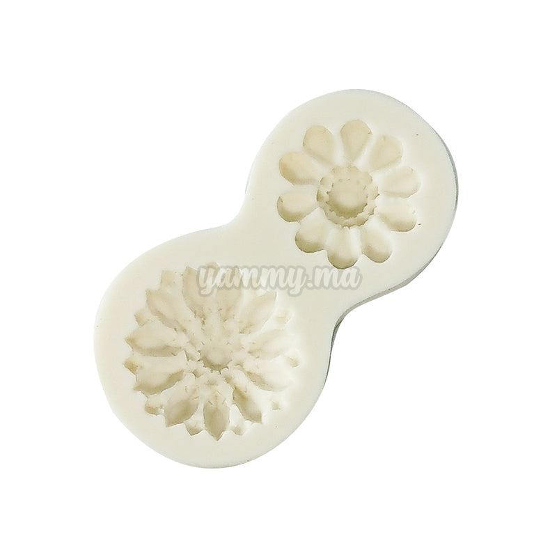 Moule Silicone Fleur pour Pâte à sucre