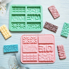 Moule Silicone Mini Tablettes pour Chocolat