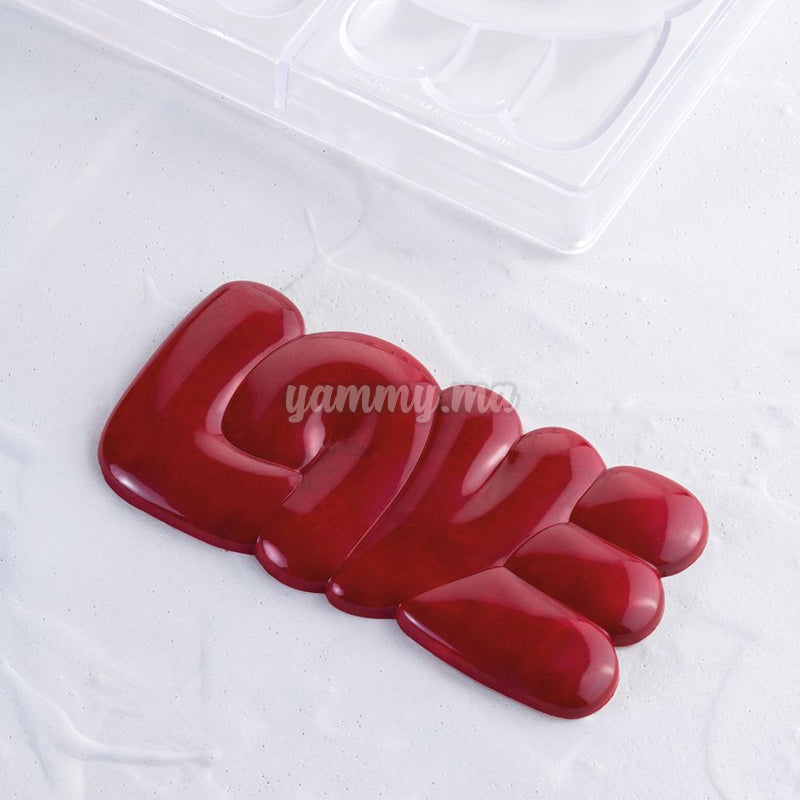 Moule Chocolat en Polycarbonate Love "PC5000" - Pavoni