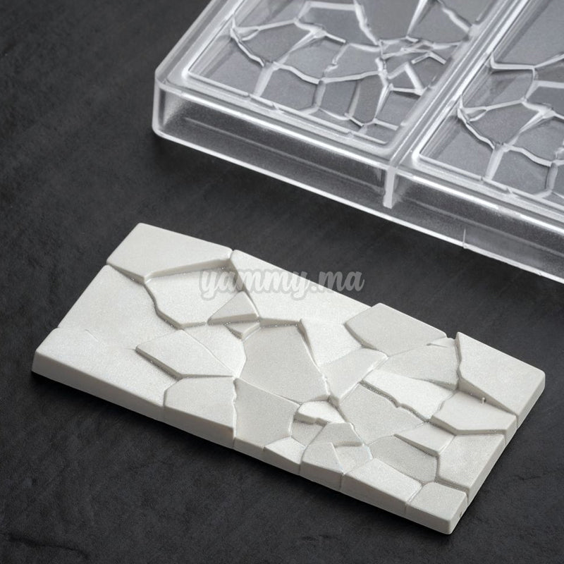 Moule Chocolat en Polycarbonate Crush "PC5002" - Pavoni