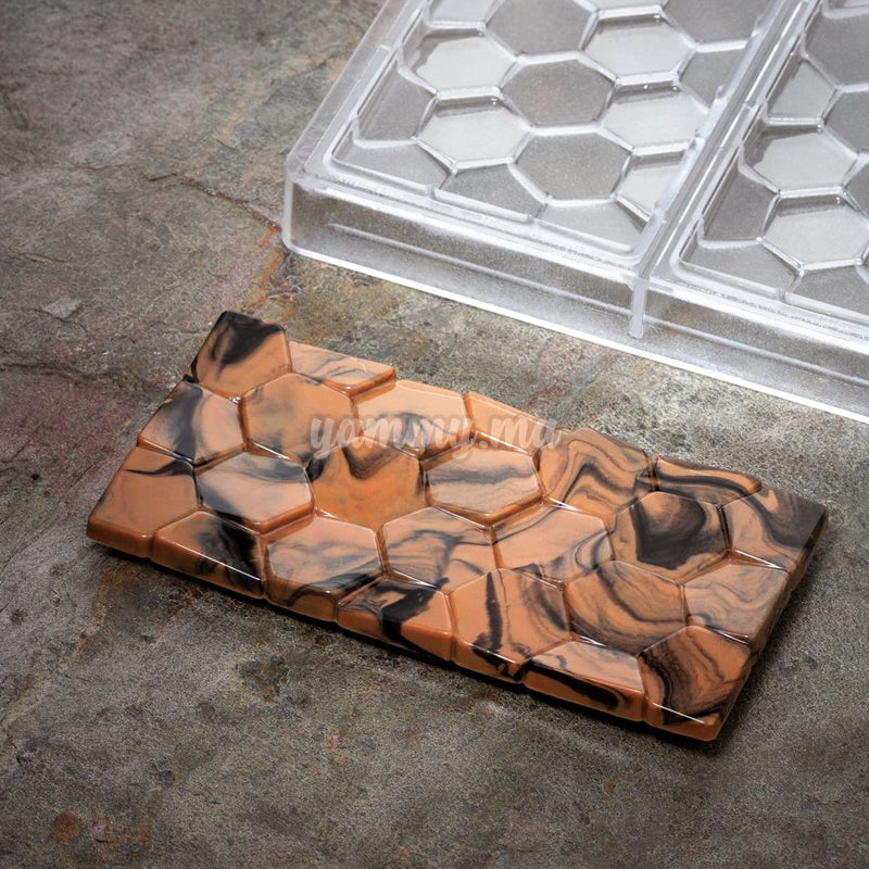 Moule Chocolat en Polycarbonate Pavé "PC5006" - Pavoni