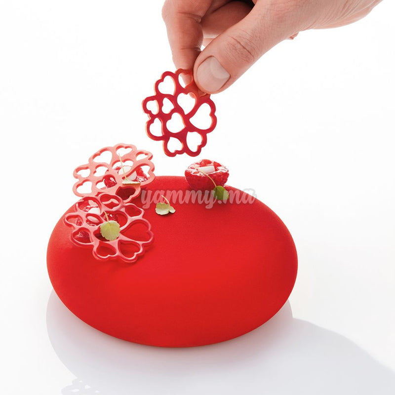 Moule Silicone Pavodecor Coeurs 2 "PR008" - Pavoni
