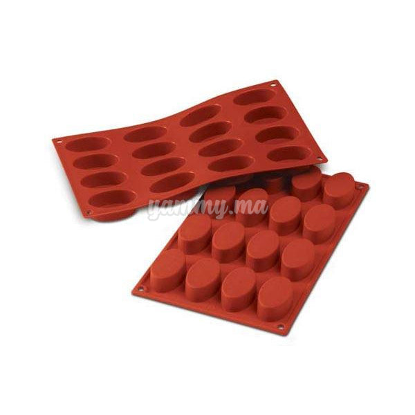 Moule Silicone Small Ovals "SF017" - Silikomart