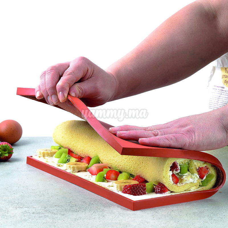 Tapis en Silicone "Tapis Roulade 01" 422 x 352 mm - Silikomart