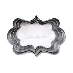 Lot 4 Emporte-pièces Plaque & Cadre 1