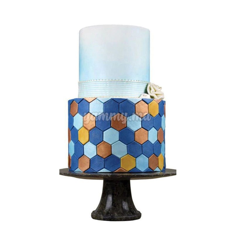 Lot 3 Emporte-pièces Hexagones