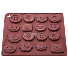 Moule Silicone Choco-ice Attacca Bottone "CHOCO16" - Pavoni