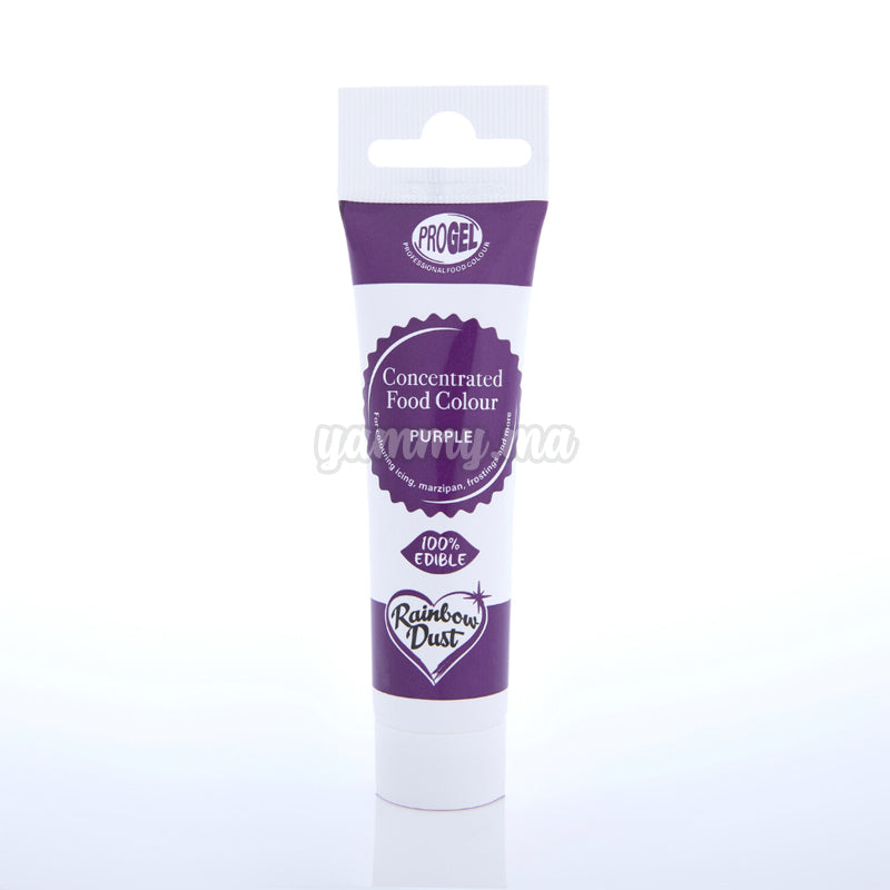 Colorant Alimentaire ProGel Violet 25g - Rainbow Dust