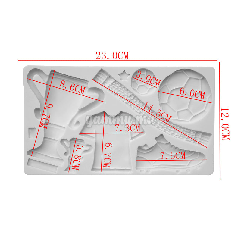Moule Silicone Football