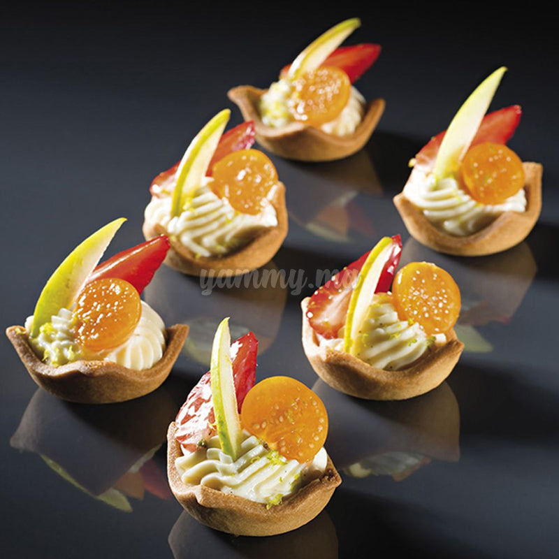 Tapis en Silicone Perforé Rond 40 mm "Formasil"  40/30 cm - Pavoni FF4306