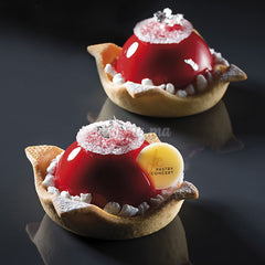 Tapis en Silicone Perforé Rond 65 mm "Formasil"  40/30 cm - Pavoni FF4308