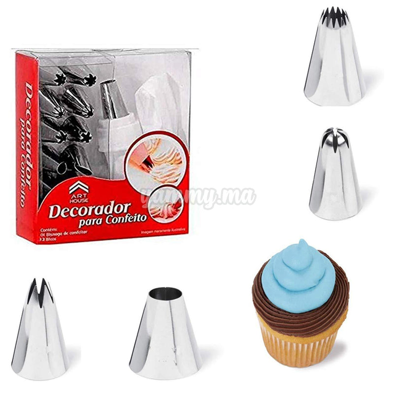 Poche à Decorer + 11 Douilles