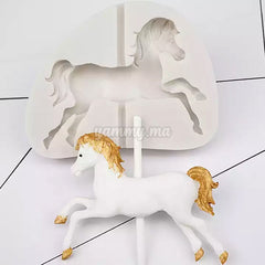 Moule Silicone Cheval de Carrousel