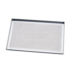 Plaque Perforé 30 x 40 x h 2 cm en aluminium - Pavoni JF04030D20P00G