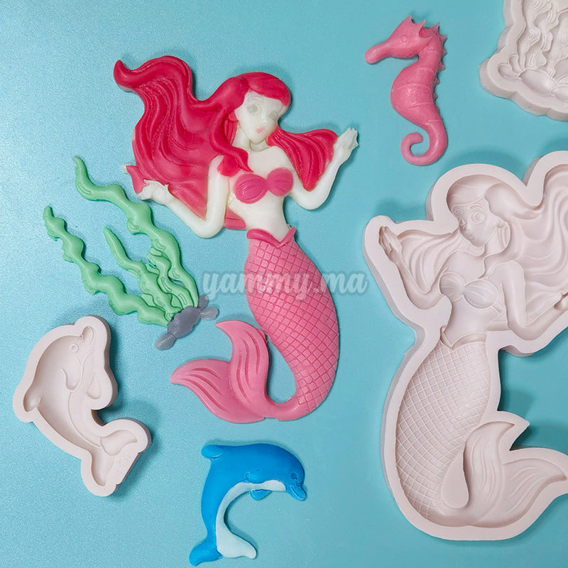 Moule Silicone Siréne